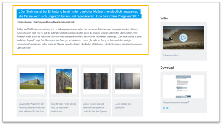 Text + Quotation - Module view Text + Quotation - Module view