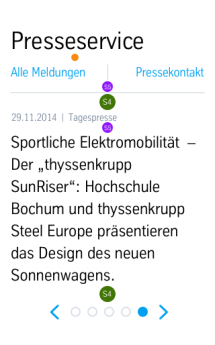 Press Teaser Slider: Dimensioning Mobile